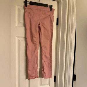 Levi's Kid's Youth Girl's Pink Cropped Denim Leggings Jeggings Skinny Jeans 10